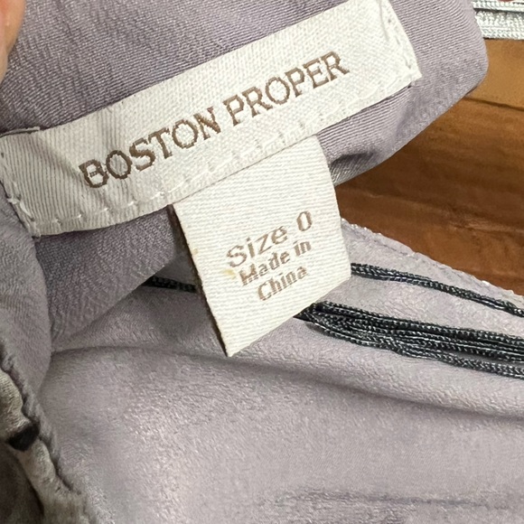 Boston Proper Unique Fringe Snake Print Dress size 0 - Picture 6 of 6